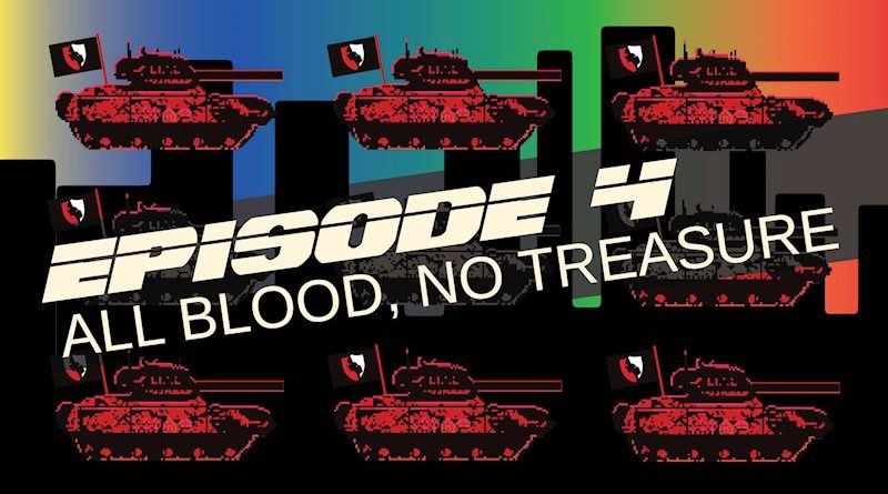 The Bloody Nerve release a new single 'All Blood, No Treasure' from the new EP Episode 3 - Act ll.