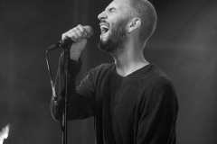 Nottingham, United Kingdom. 19 September 2023, Pictured DO NOTHING (Headline Act) with Support Acts HUMOUR and OPUS KINK Lead Singer - Andreas Christodoulidis (Humour) at Rock City.  

Credit:Mark Dunn Photography/Alamy Entertainment