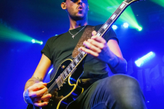 Nottingham, United Kingdom.02 May 2024.  Kira Mac with support from Jayler at The Rescue Rooms.Pictured: Kira Mac Lead Guitarist.Credit: Mark Dunn Photography