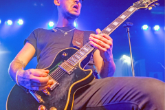 Nottingham, United Kingdom.02 May 2024.  Kira Mac with support from Jayler at The Rescue Rooms.Pictured: Kira Mac Lead Guitarist.Credit: Mark Dunn Photography