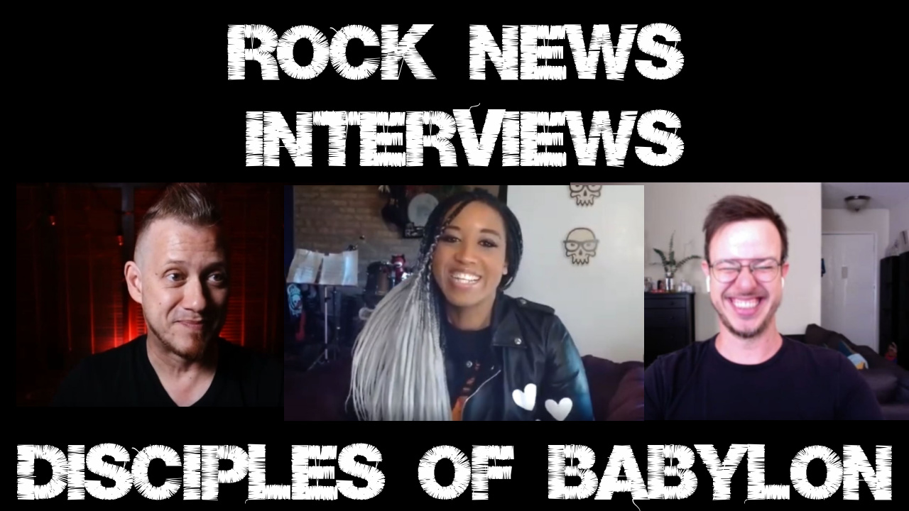 An interview with Disciples of Babylon. Roctavia chats with Eric and Gui.