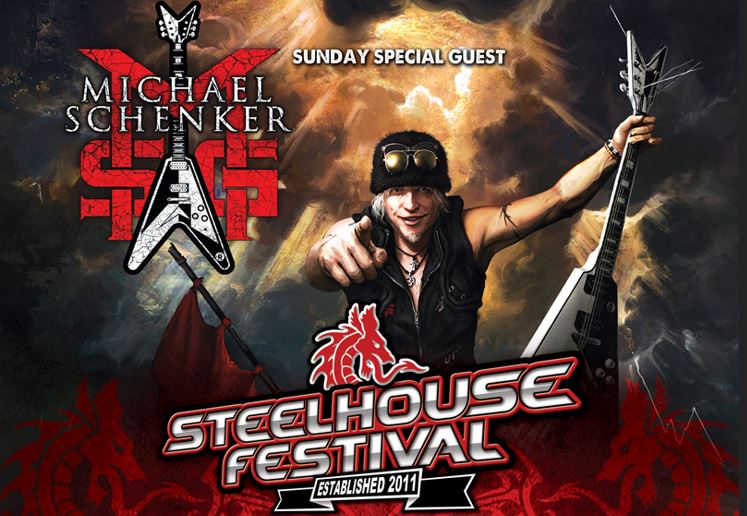 Michael Schenker added to Steelhouse Festival line-up on Sunday.