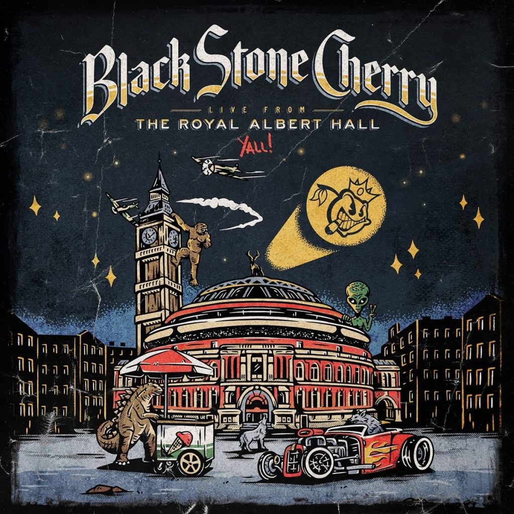BLACK STONE CHERRY Release a new video 'Again' from 'Live From The Royal Albert Hall...Y'All' live album/Bluray.