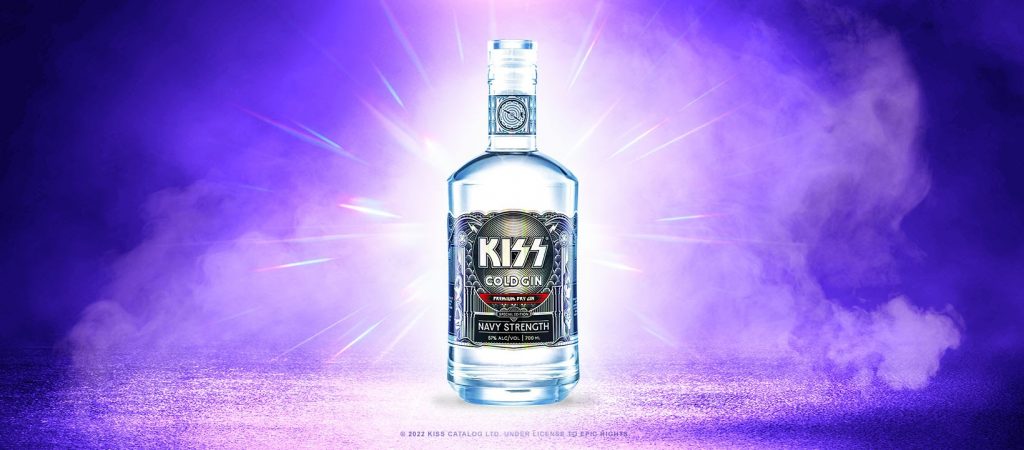 KISS Kollection launch KISS Cold Gin Navy Strength.