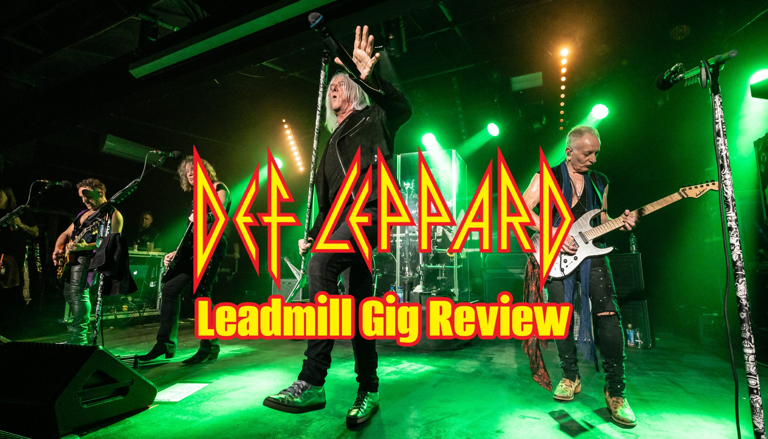 Def Leppard Rocking The Leadmill Sheffield