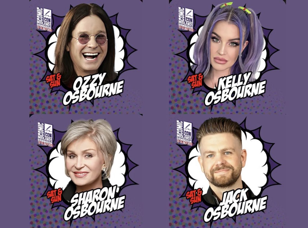 Ozzy Osbourne at Comic Con