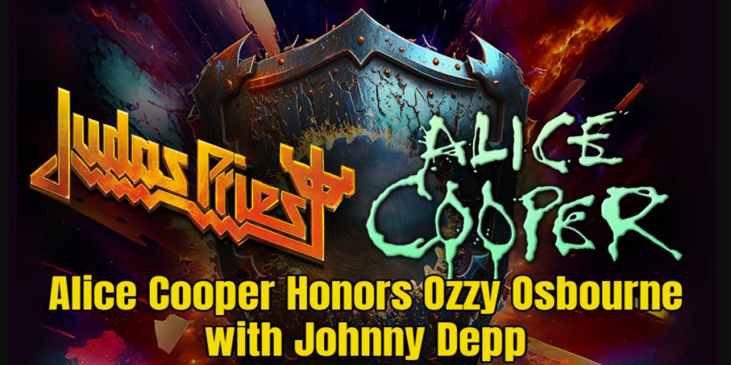 Alice Cooper Honors Ozzy Osbourne with Johnny Depp at London Show