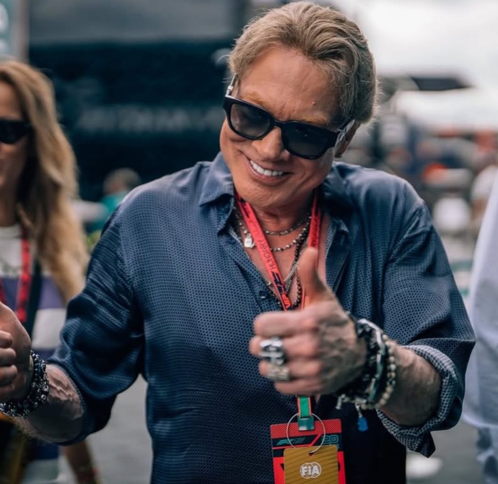 Axl Rose Hungarian Grand Prix F1
