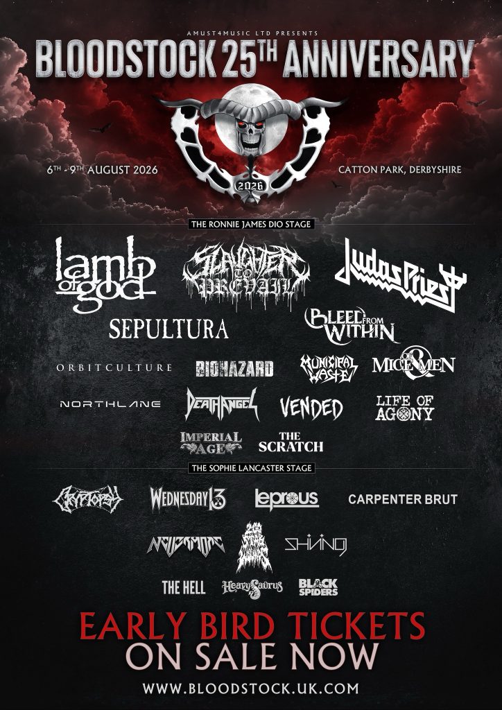 Bloodstock 2026 lineup