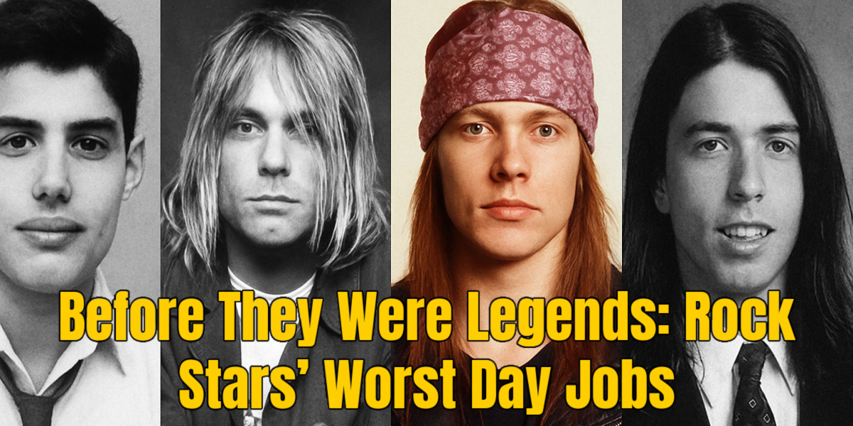 Before They Were Legends: Rock Stars’ Worst Day Jobs
