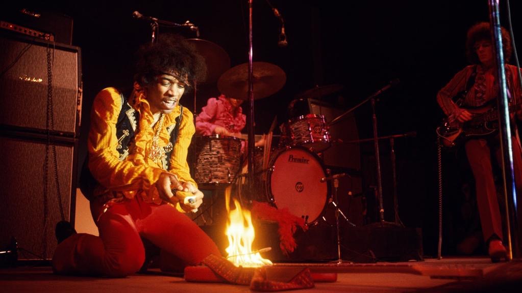 Jimi Hendrix Definitive Story - 1967 Monterey International pop festival - Jimi sets his guitar alight