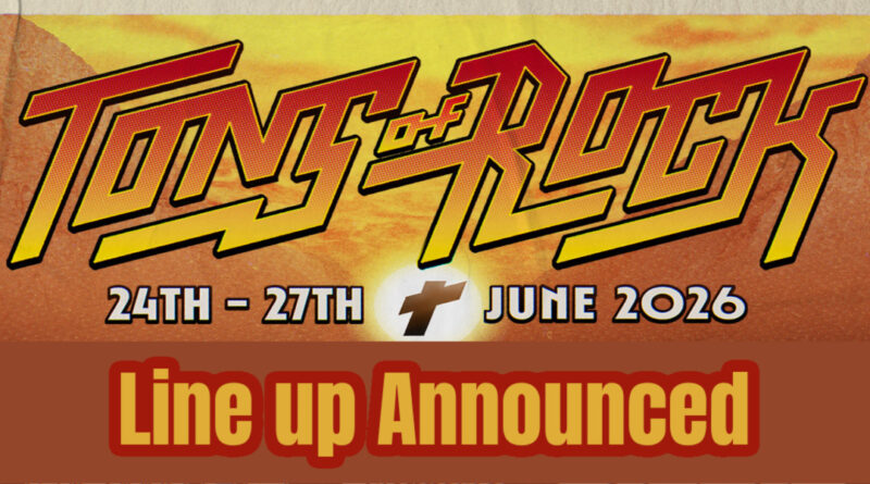 Tons of Rock Line up 2026 Announced