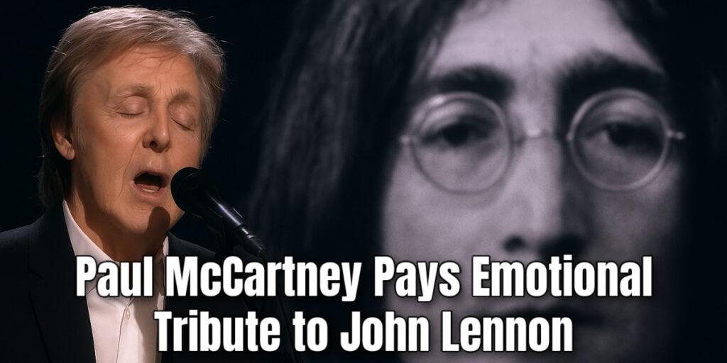 Paul McCartney Pays Emotional Tribute to John Lennon