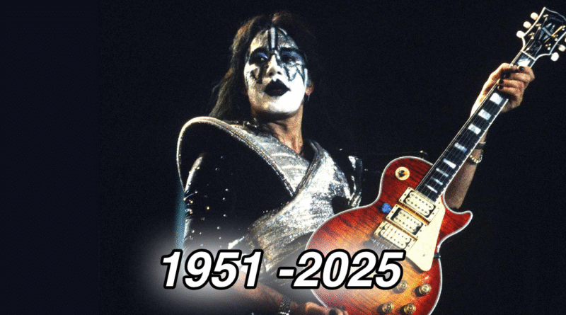 Ace Frehley KISS Guitarist Dies Aged 74