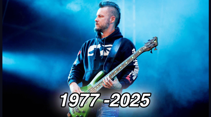 news: Limp Bizkit Sam Rivers Dies Aged 48