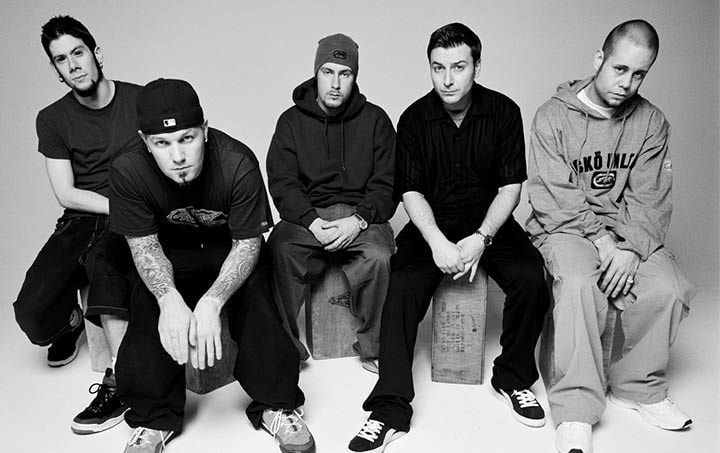 Limp Bizkit Bassist Sam Rivers - band photo