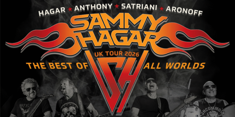 Sammy Hagar Best of Worlds Tour Hits UK Arenas After 30 Years