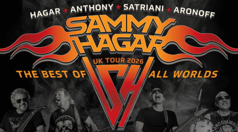 Sammy Hagar Best of Worlds Tour Hits UK Arenas After 30 Years