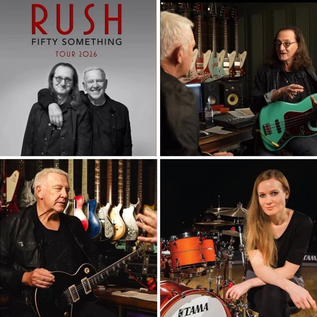 Rush Fifty Something Tour Band photos