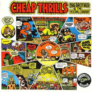 Janis Joplin ultimate blues voice - Cheap Thrills Album Cover