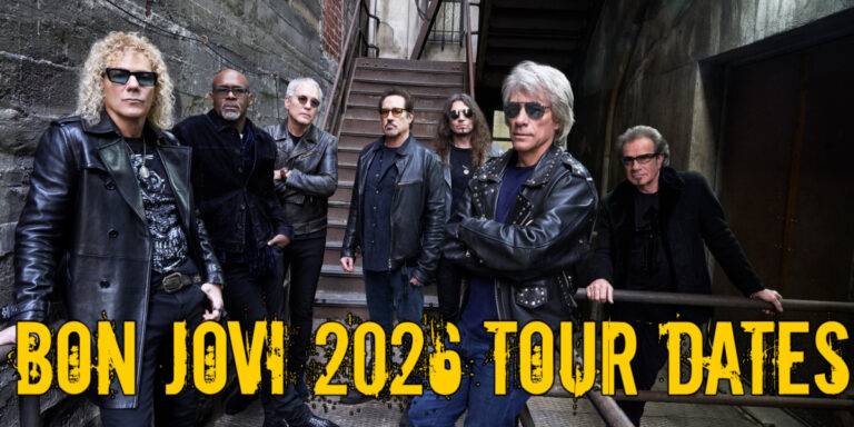 Bon Jovi 2026 Tour dates