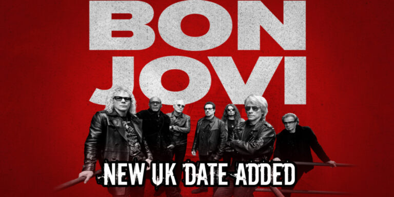 Due to incredible demand, BON JOVI, the GRAMMY Award®-winning, Rock and Roll Hall of Fame band and one of history’s most iconic live acts, announces a second date at London’s Wembley Stadium on Sunday 6th September 2026 with the first London show, taking place on Friday 4th September 2026. Tickets go on general sale on Friday 31st October, 9am.