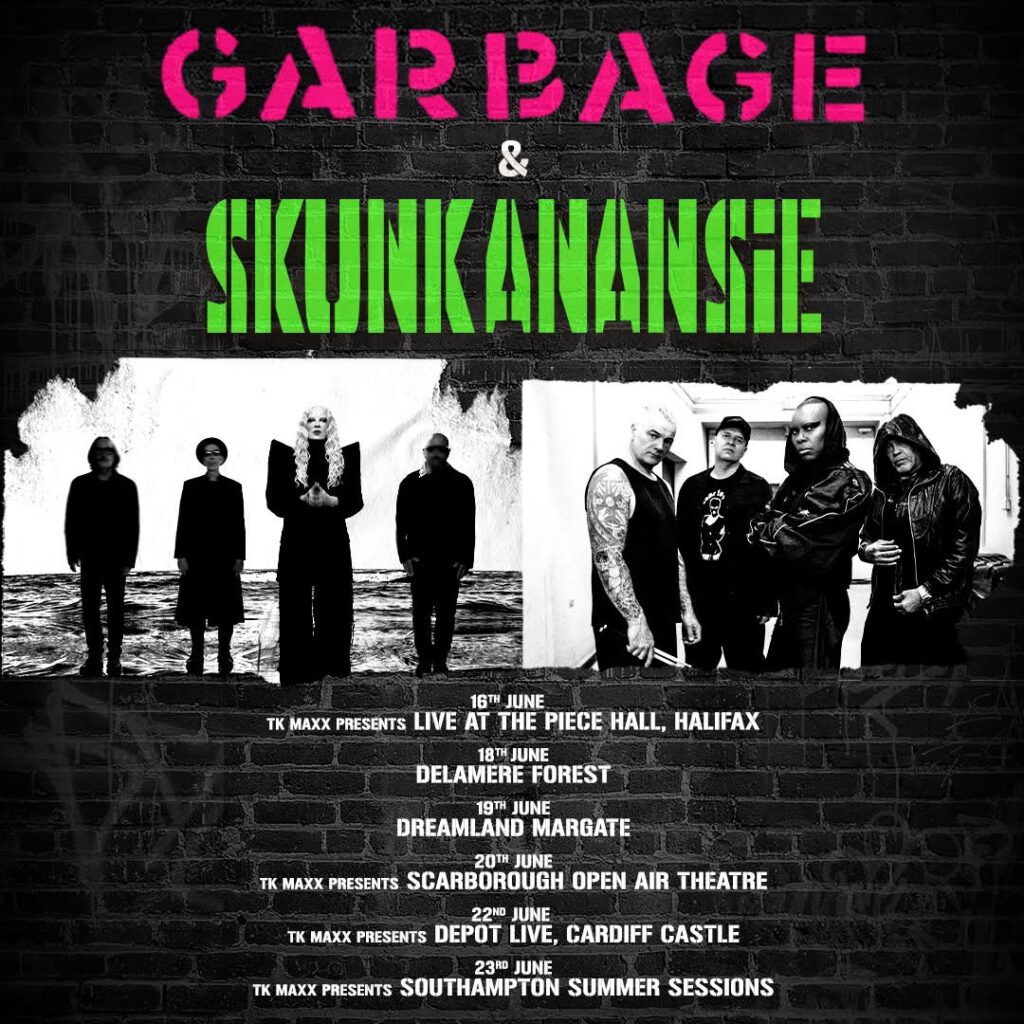 Gig News: Garbage and Skunk Anansie Tour 2026