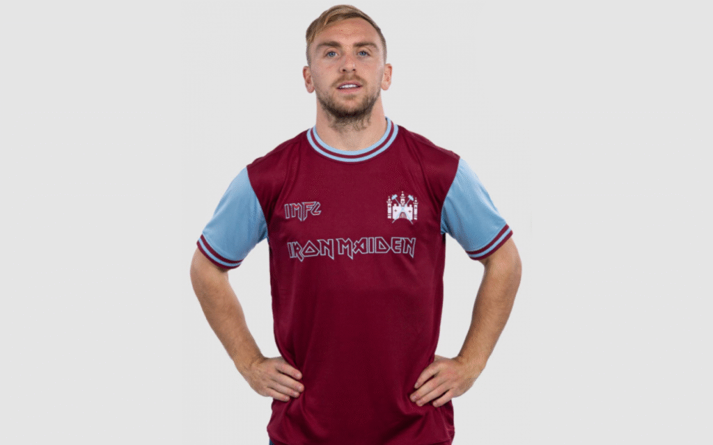 Iron Maiden West Ham Shirt