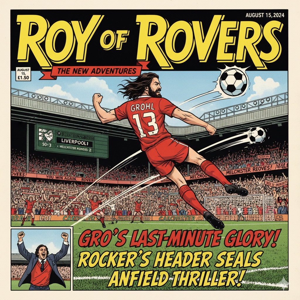 Foo Fighters Play Anfield 