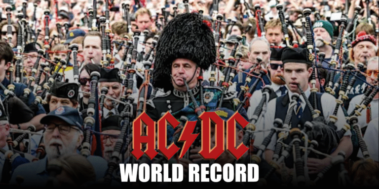 AC/DC Bagpipes World Record