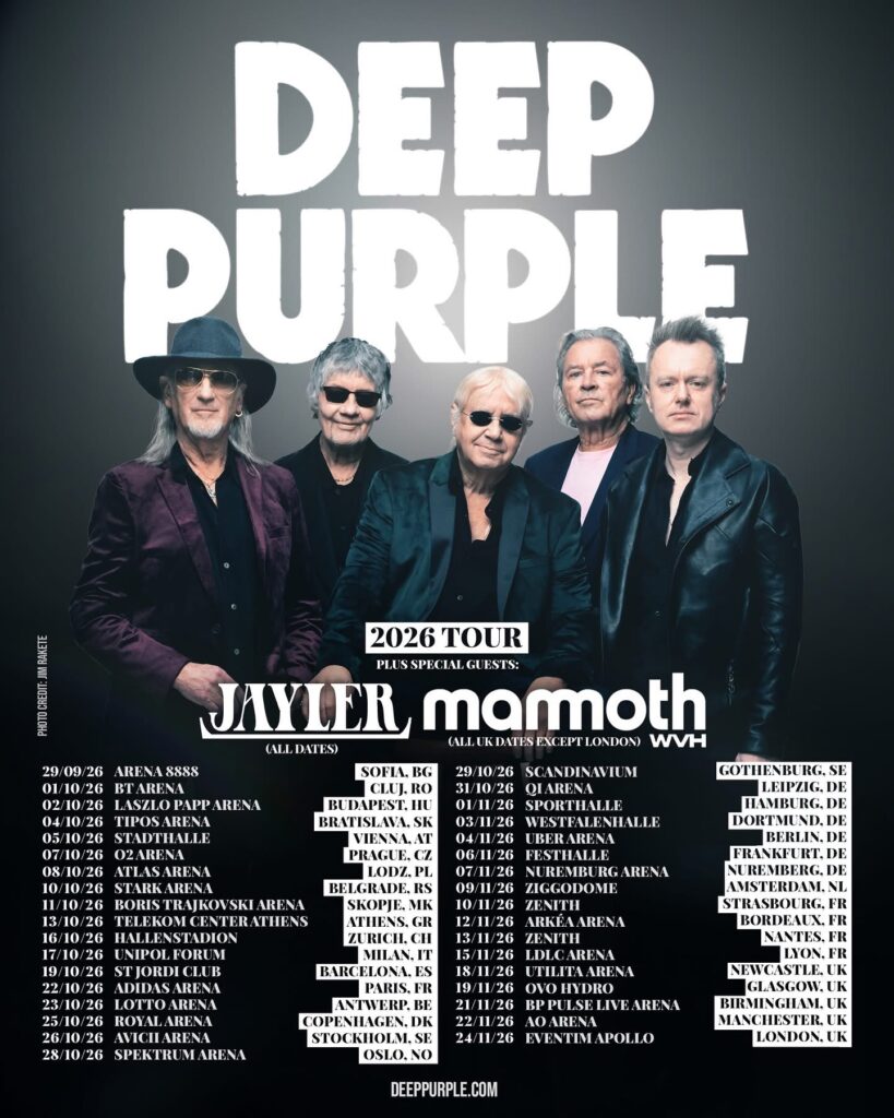 Deep Purple Mammoth Tour