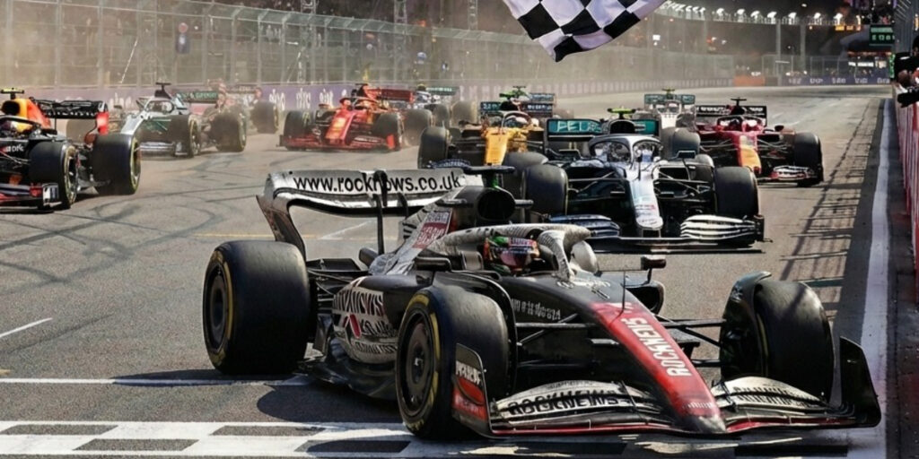 Las Vegas F1 Rock Takeover: Rocknews car