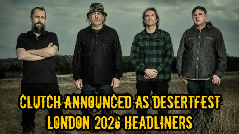 Clutch Announced as Desertfest London 2026 Headliners