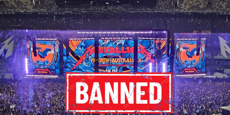 Metallica Fans Lifetime Ban