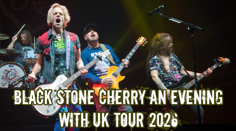 Black Stone Cherry An Evening With UK Tour 2026