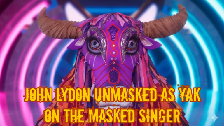 John Lydon Unmasked as Yak on The Masked Singer