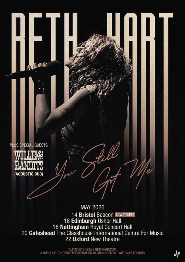 Beth Hart 2026 UK Tour: "You Still Got Me" Dates & Special Guests