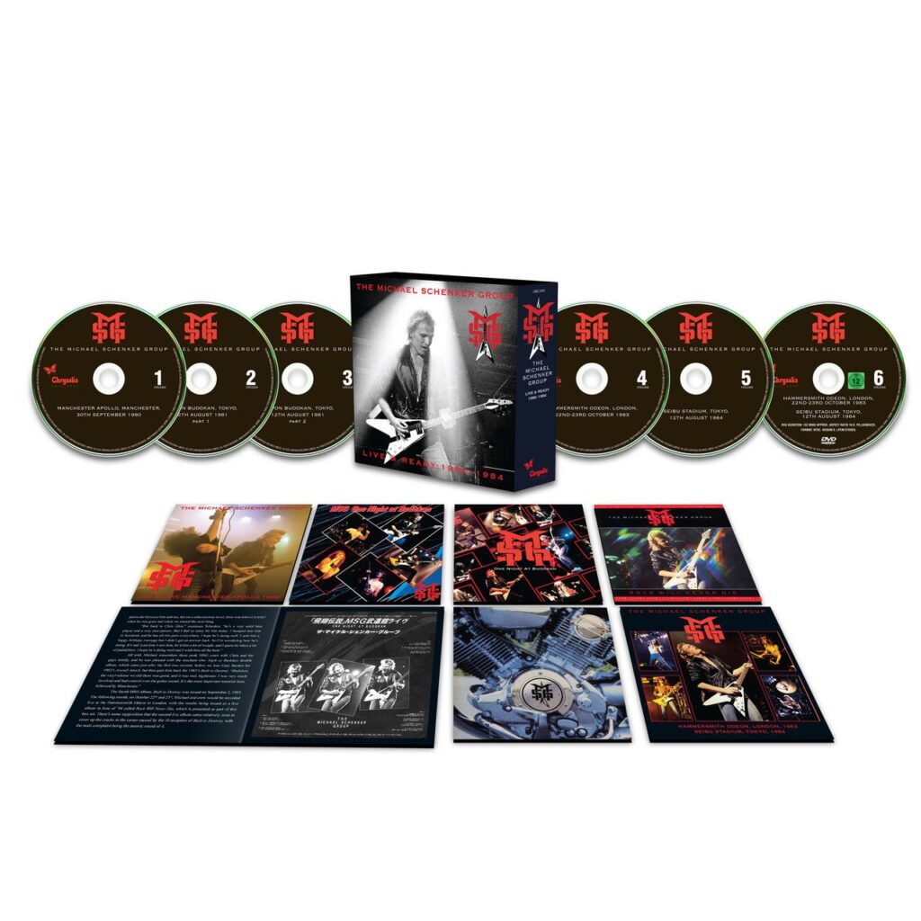 Michael Schenker Group 'Live & Ready: 1980-1984' 