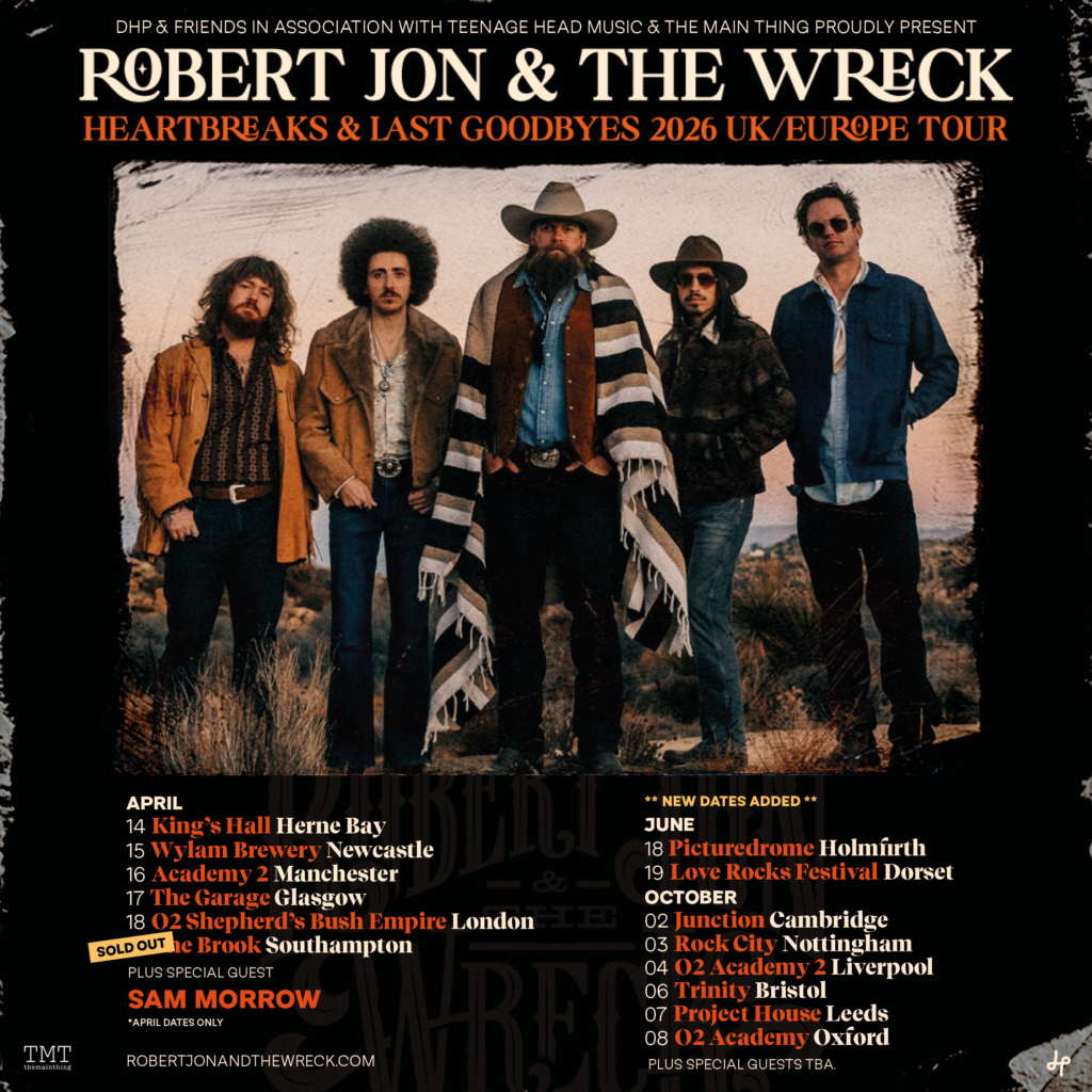 New Robert Jon & The Wreck Single