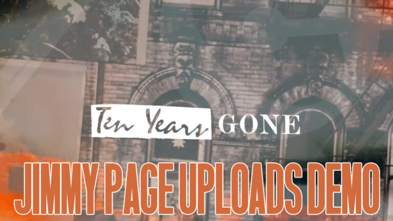 Jimmy Page Uploads Demo
