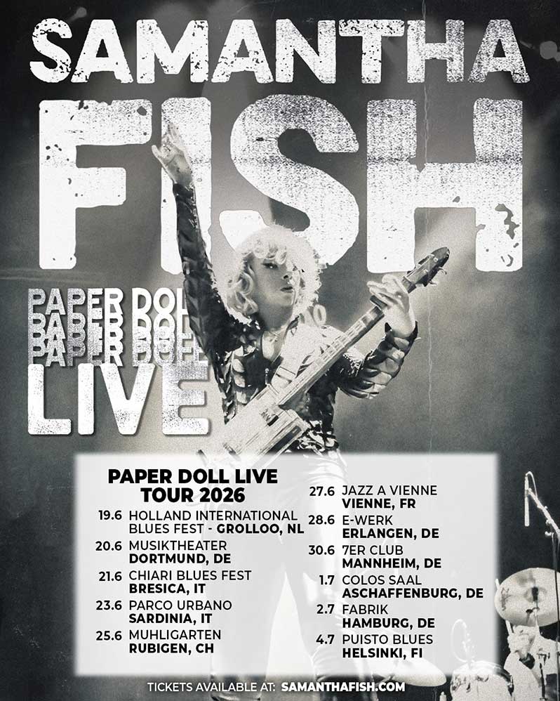 Samantha Fish Announces ‘Paper Doll Live’
