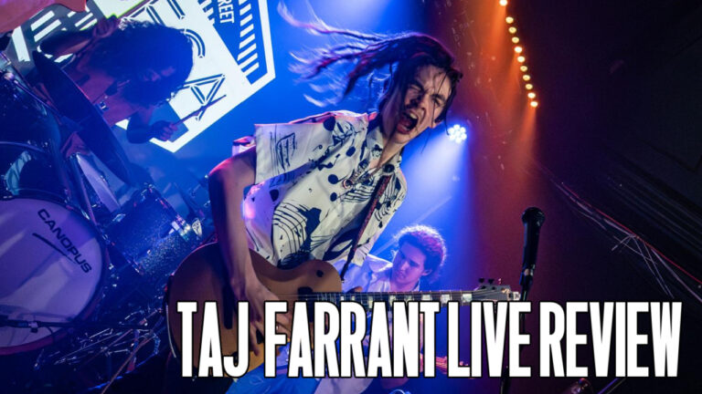 Taj Farrant UK tour