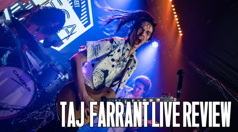 Taj Farrant UK tour