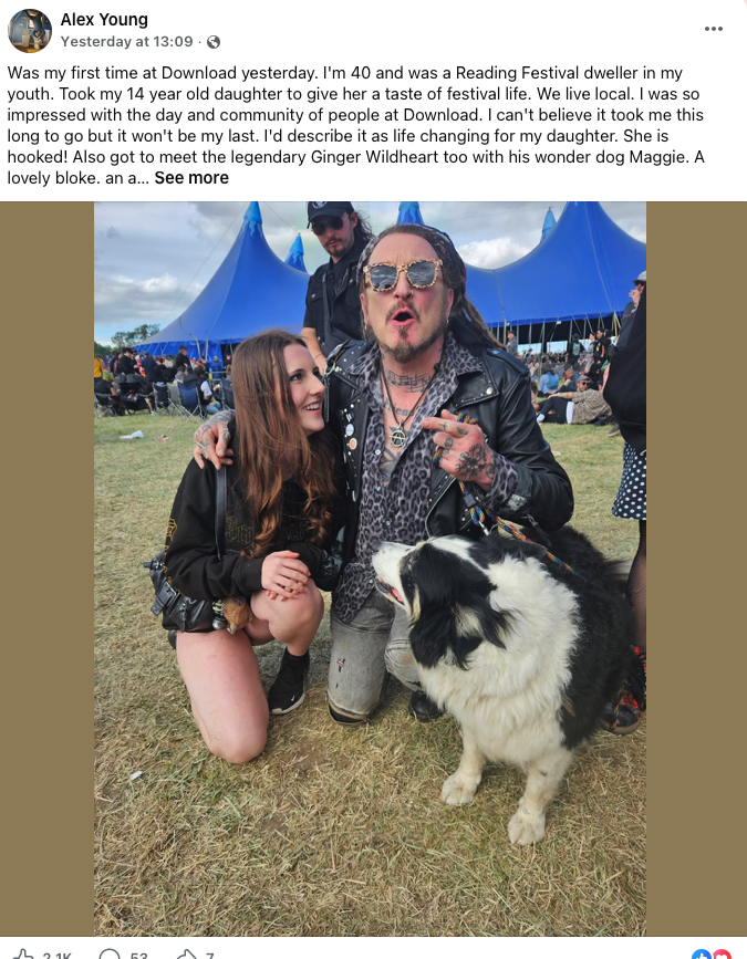 Download Festival 2026 Wrap-Up Ginger Wildheart & Maggie