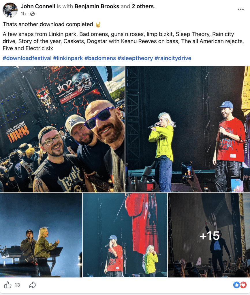 Download Festival 2026 Wrap-Up Linking Park