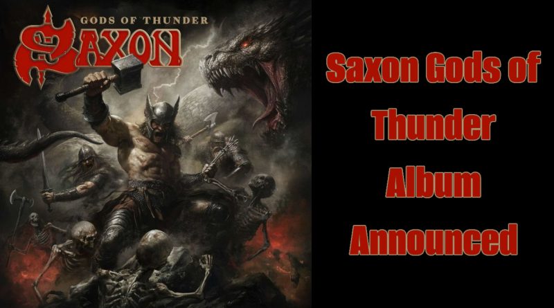 Saxon Gods of Thunder Album Announced