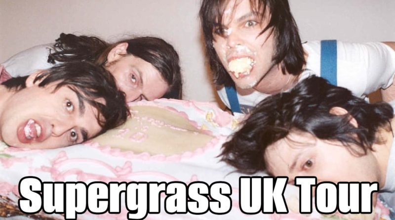 Supergrass UK tour